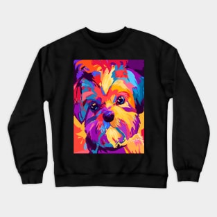 Shih tzu dog Crewneck Sweatshirt